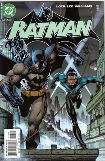 Batman (1940) issue 615-C DF (Signed by Jeph Loeb)  1/399