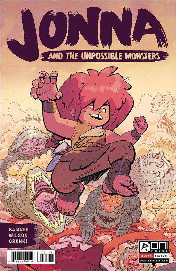 Jonna and the Unstoppable Monsters issue 1 Chris Samnee Standard Cover