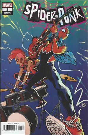 Spider-Punk issue 3-B Audrey Mok Cover