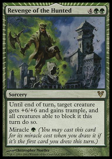 Magic the Gathering: Avacyn Restored (Base Set) card 191 Revenge of the Hunted