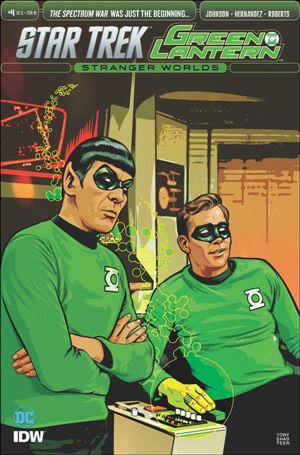 Star Trek/Green Lantern (2016) issue 4-C Tony Shasteen 1:10 Cover
