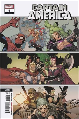 Captain America (2018) issue 6-E Leinil Francis Yu Cover (2nd Printing)