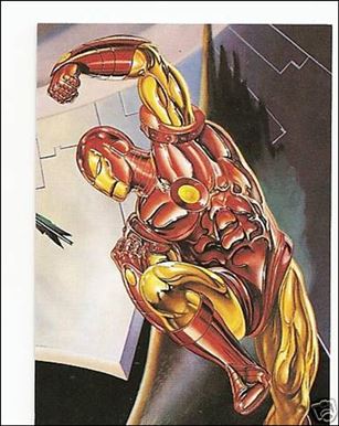 DC Versus Marvel / Marvel Versus DC (Impact Subset) card 3 Iron Man