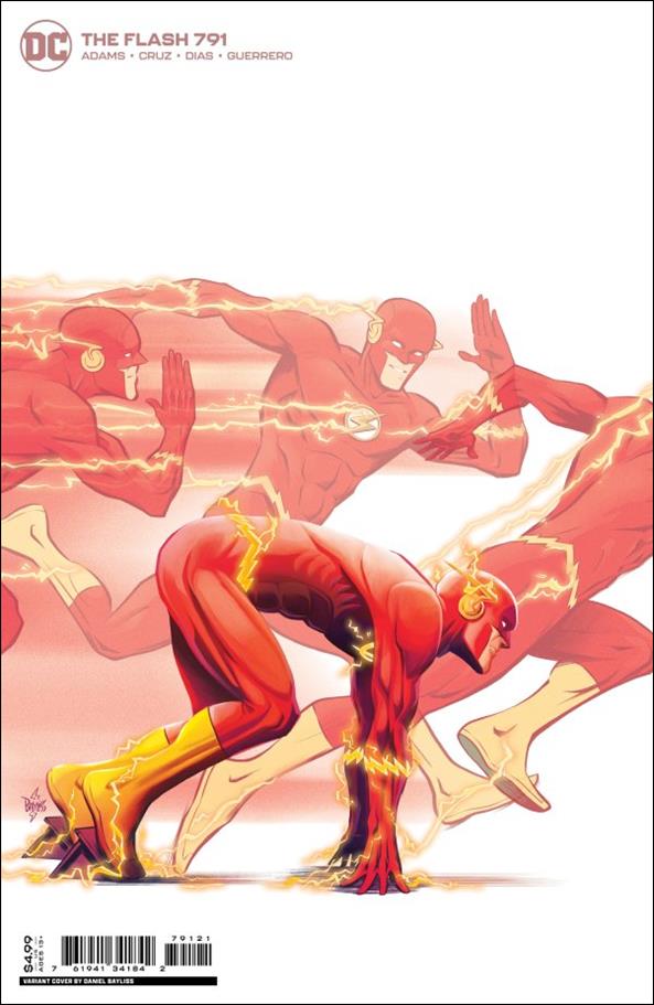 Flash (1959) issue 791-B Daniel Bayliss Cardstock Cover