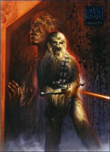 Star Wars Galaxy: Series 4 (Base Set) card 7 Chewbacca