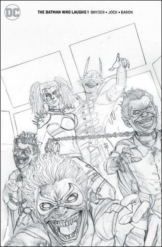 Batman Who Laughs (2018) issue 1-R Rodolfo Migliari buymetoys.com Pencil Cover 