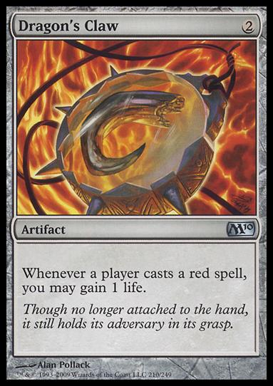 Magic the Gathering: 2010 Core Set (Base Set) card 210 Dragon's Claw