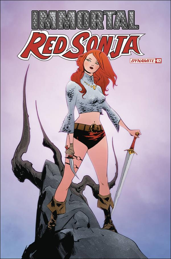 Immortal Red Sonja issue 1-G Jae Lee Cover