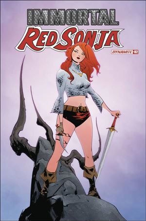 Immortal Red Sonja issue 1-G Jae Lee Cover