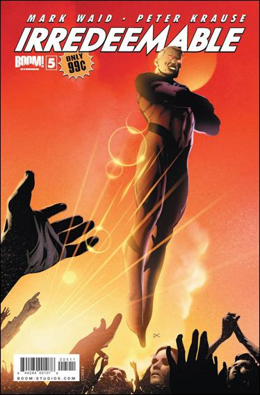 Irredeemable issue 5-B Dennis Calero Cover