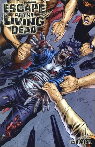 Escape of the Living Dead issue 3-B Captive Cover