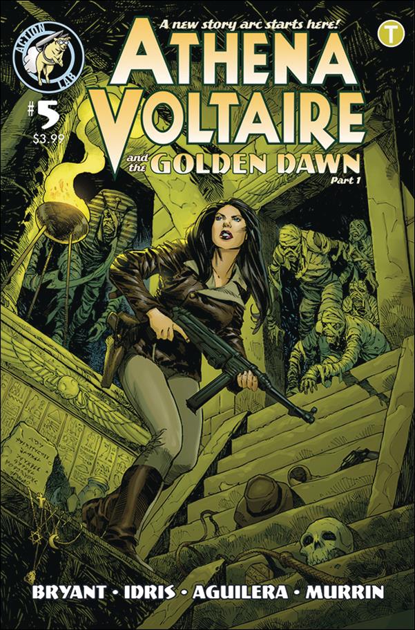 Athena Voltaire issue 5-B Staz Johnson Cover