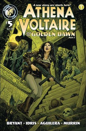 Athena Voltaire issue 5-B Staz Johnson Cover