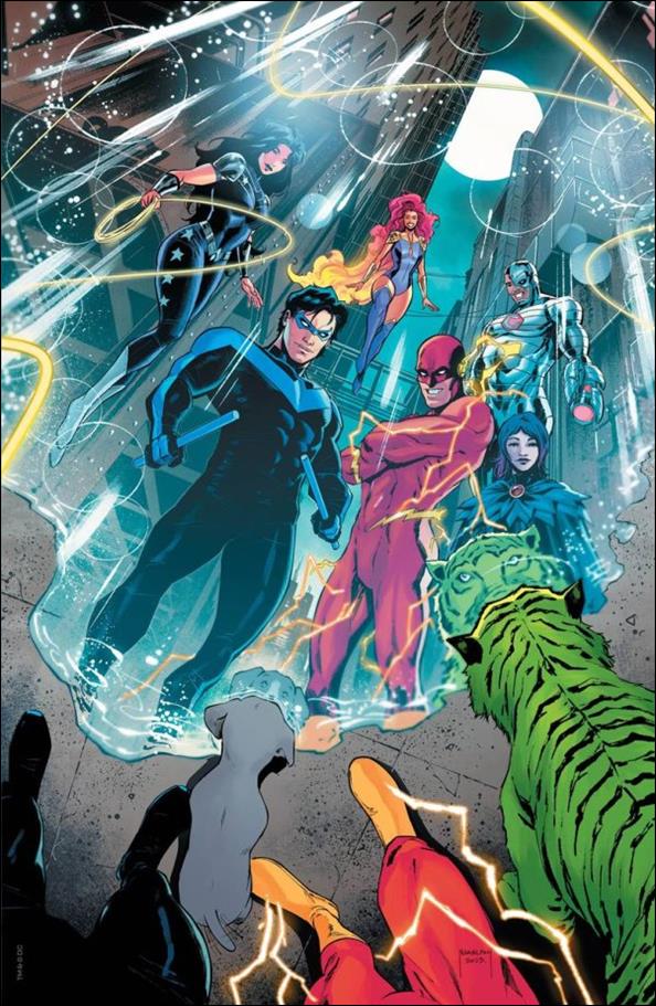Nightwing (2016) issue 104-E Amancay Nahuelpan 1:50 Foil Cover