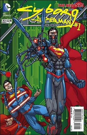 Action Comics (2011) issue 23.1-B Cyborg Superman Standard Cover