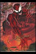 Fleer Ultra Spider-Man (Gold-Foil Signature Parallel Base Set) card 136