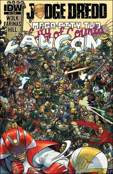 Judge Dredd: Mega-City Two issue 5 Ulises Farinas Cover