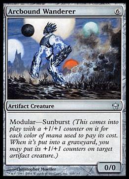 Magic the Gathering: Fifth Dawn (Base Set) card 103 Arcbound Wanderer