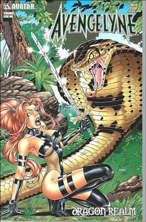Avengelyne: Dragon Realm issue 1-I Venomous Emerald Foil Cover