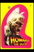 Howard the Duck (Movie) (Sticker Subset) card 11