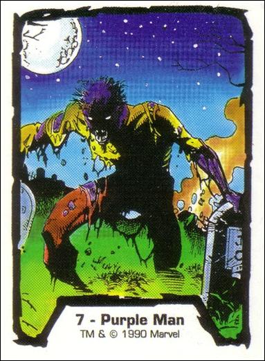 Jim Lee Series 1 (Base Set) card 7 Purple Man