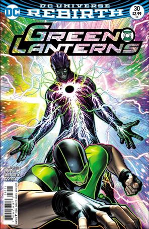 Green Lanterns issue 30-B Brandon Peterson Cover