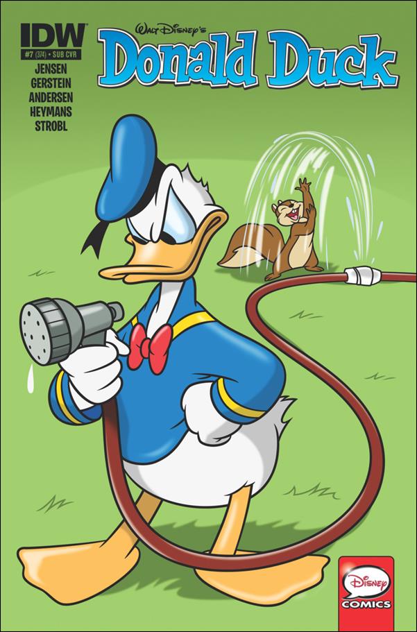Donald Duck issue 7-B John Loter Subscription Cover