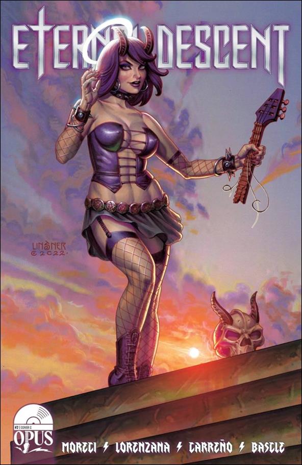 Eternal Descent issue 2-C Joseph Michael Linsner 1:10 Cover