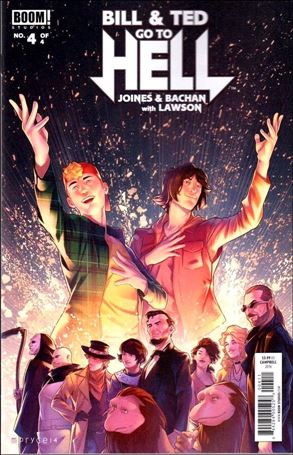 Bill & Ted Go to Hell issue 4 Jamal Campbell Cover