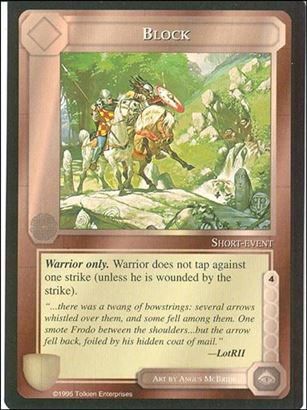 Middle-Earth: The Wizards (Base Set) card 60 Block