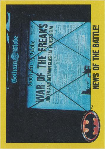 Batman: Series 2 (Base Set) card 153 News of the Battle!