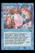 Magic the Gathering: The Dark (Base Set) card 33 Mind Bomb