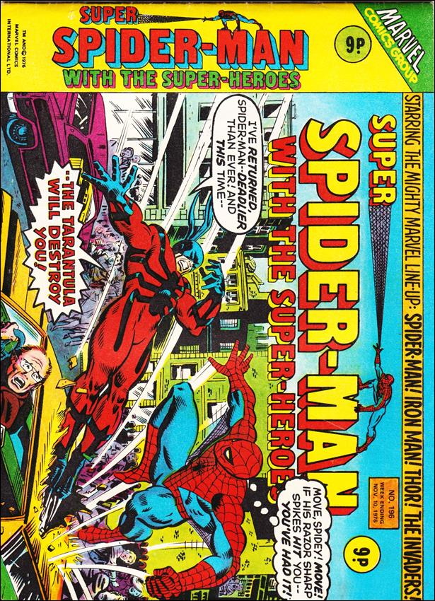 Spider-Man: Comics Weekly (UK) issue 196