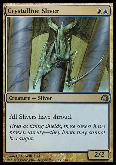 Magic the Gathering: Premium Deck Series: Slivers (Base Set) card 11 Crystalline Sliver