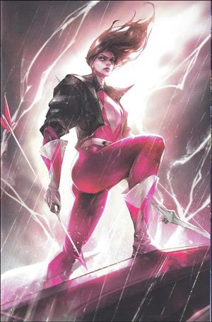 Mighty Morphin Power Rangers: The Return issue 2-F Ivan Tao StashhhLoot Foil Cover 1/500