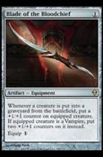 Magic The Gathering: Zendikar (Base Set) card 196 Blade of the Bloodchief