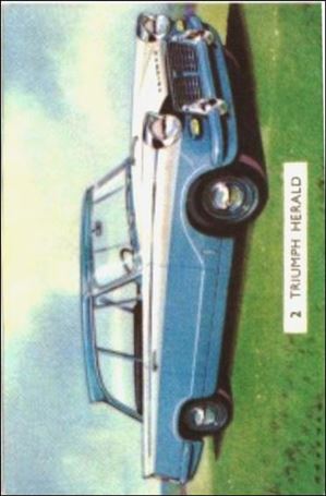 Cavalcade of Cars (Base Set) card 2 Triumph Herald