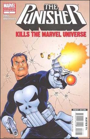 Punisher Kills the Marvel Universe issue 1-E 2008 Edition - Steve Dillon Cover (2nd Printing)