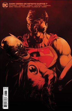 Dark Crisis issue 7-C Viktor Bogdanovic Homage Cardstock Cover