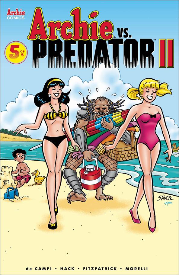 Archie vs Predator II issue 5-E Jeff Shultz Cover