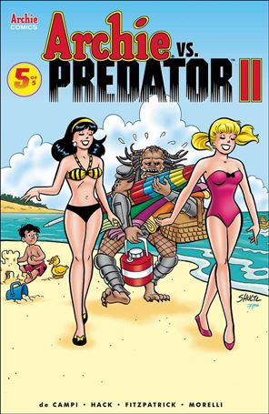 Archie vs Predator II issue 5-E Jeff Shultz Cover