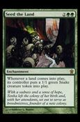 Magic the Gathering: Saviors of Kamigawa (Base Set) card 146 Seed the Land