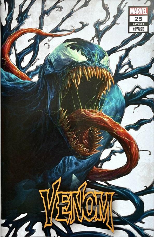 Venom (2018) issue 25-US Dave Rapoza Unknown Comics White Cover 1/500