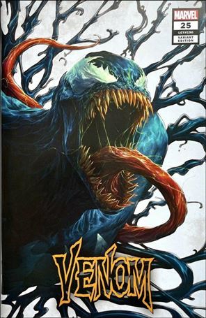 Venom (2018) issue 25-US Dave Rapoza Unknown Comics White Cover 1/500