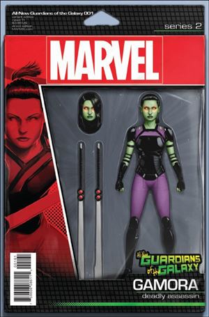 All-New Guardians of the Galaxy issue 1-F John Tyler Christopher Action Figure Cover