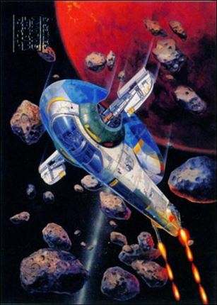 Star Wars Galaxy: Series 5 (Base Set) card 82 In Pursuit of Fett