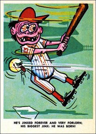 Baseball Weird-Ohs (Base Set) card 22 Joey Jinx