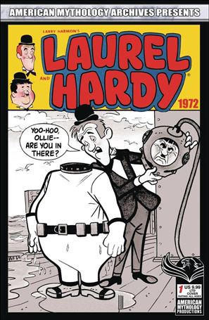 American Mythology Archives: Laurel and Hardy 1972 issue 1-B Limited Edition Cover 1/350