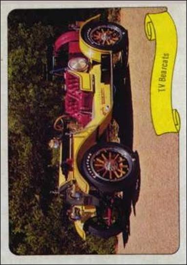 Kustom Cars 1  (Base Set) card 10 TV Bearcats (Peel Instructions back)