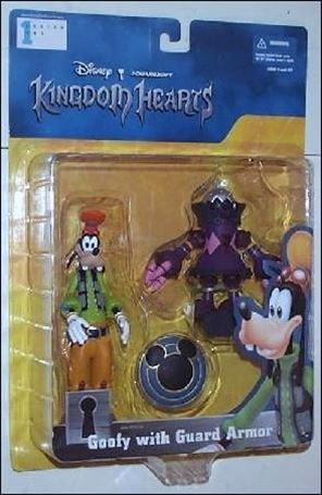 Kingdom Hearts (Series 1) figure 3 Goofy with Guard Armor